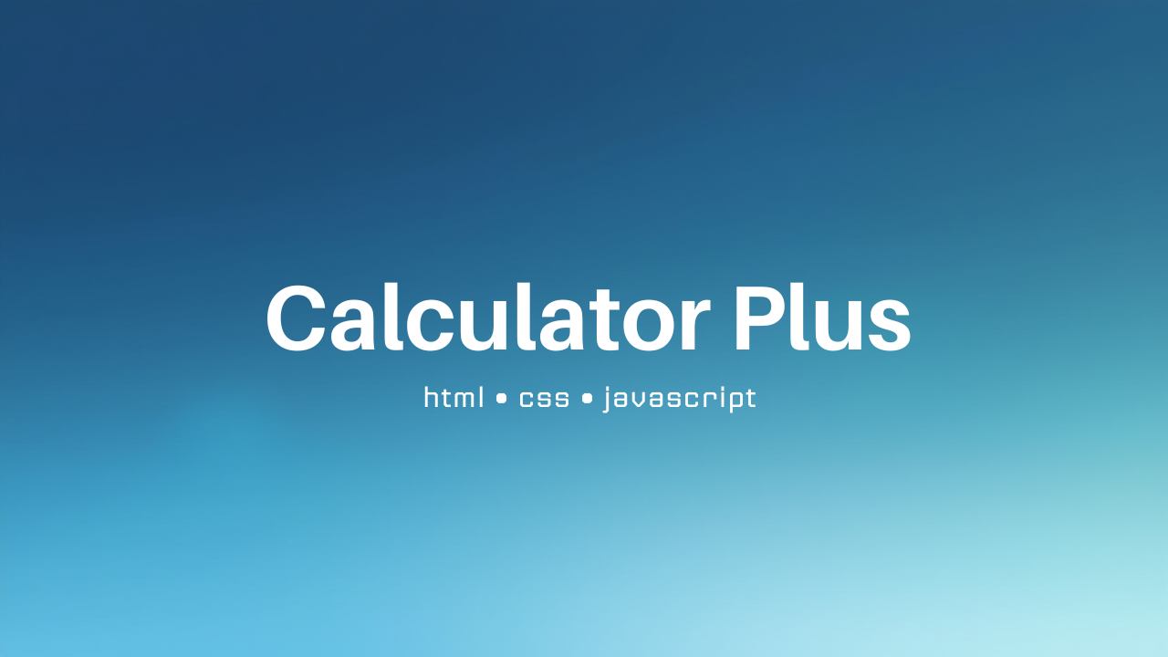 Calculator Plus